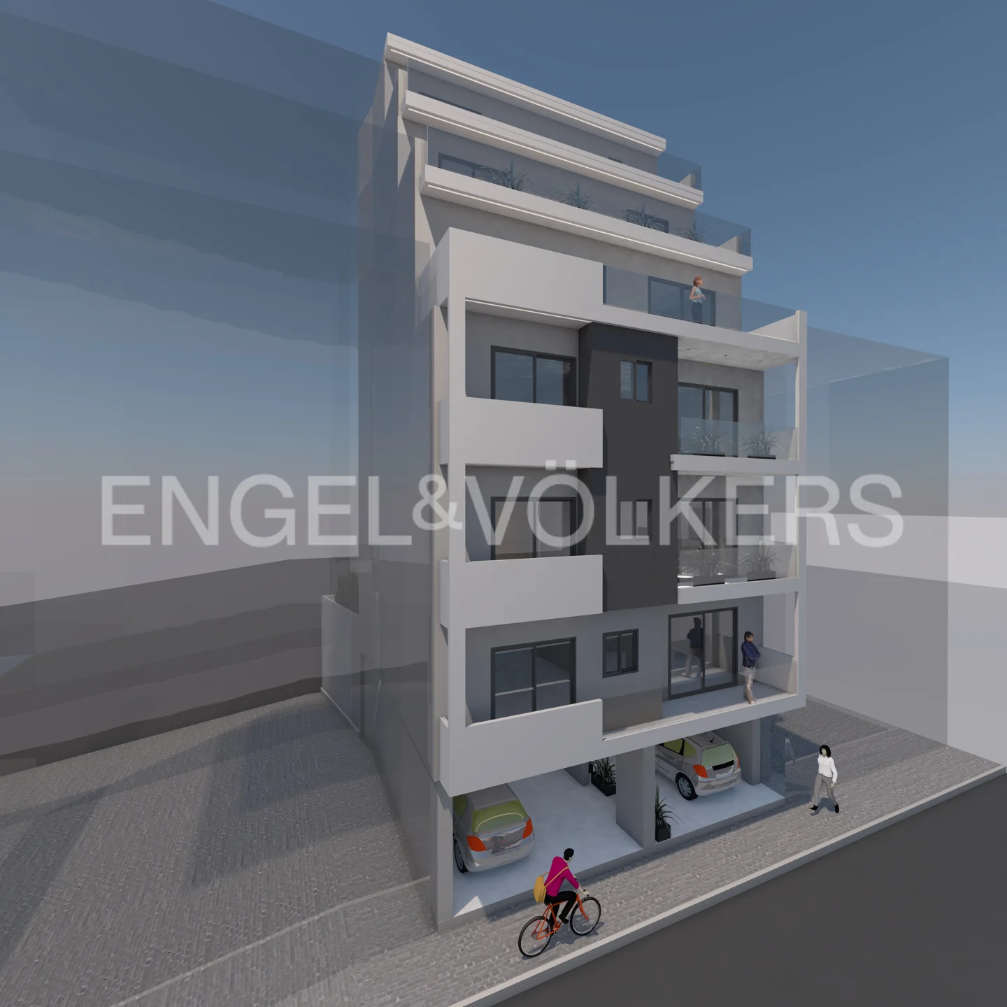 Newly built second floor apartment in Pangrati