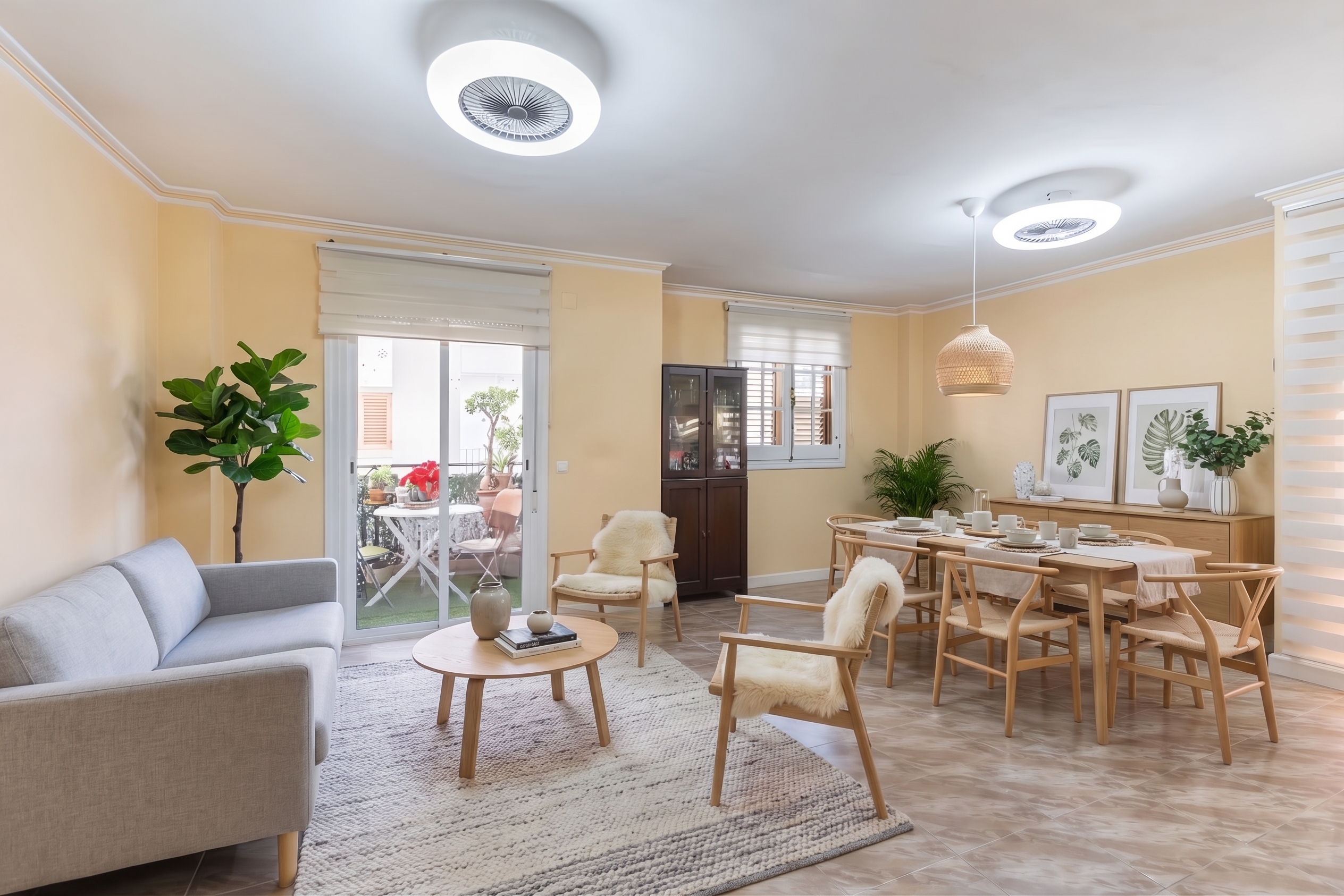 Bright duplex in El Puig