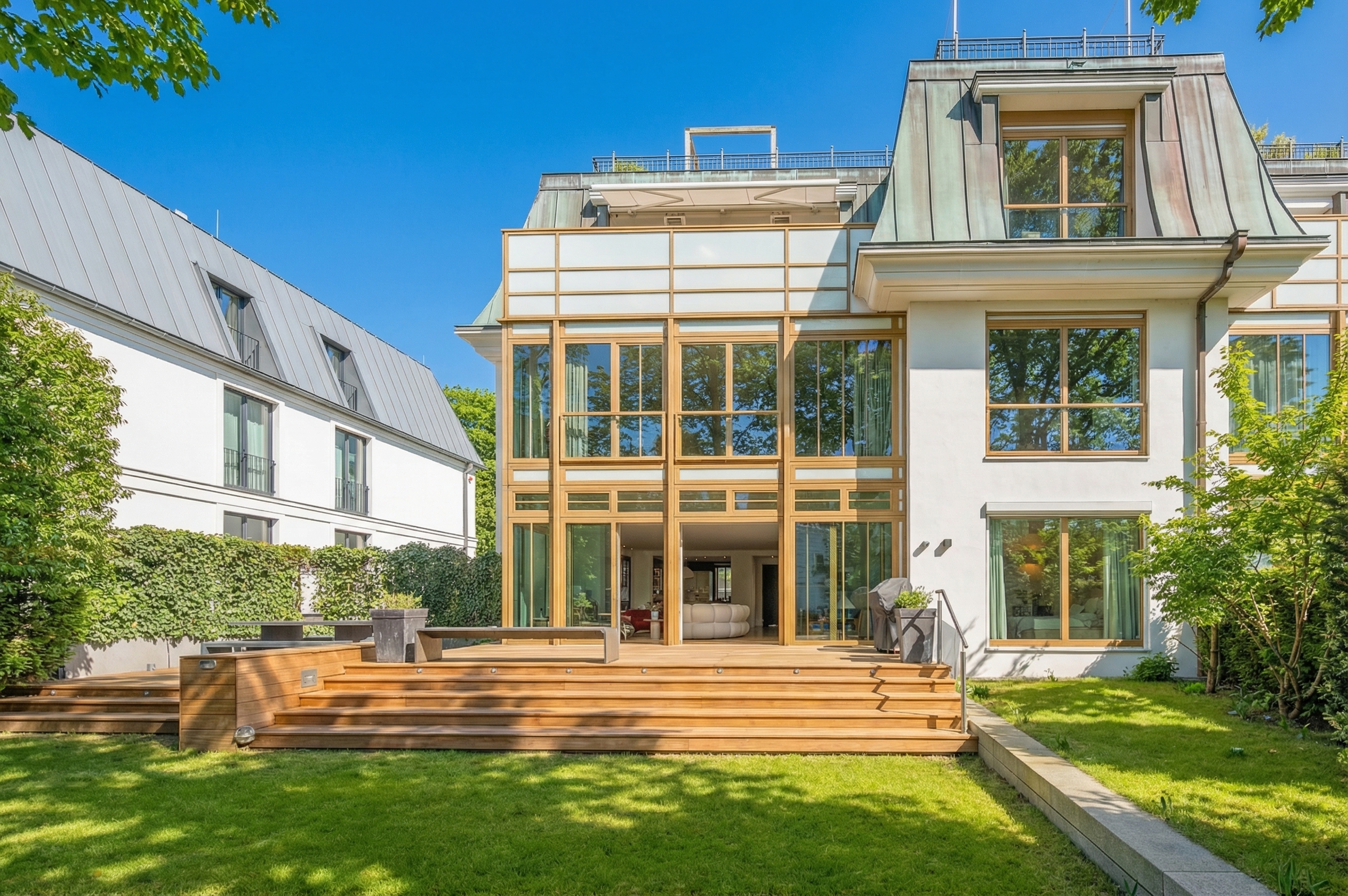 Garden Living. Maisonette der Extraklasse im Palais Jil