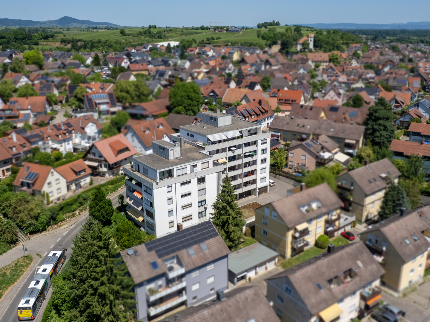 4-Zimmer-Penthouse Wohnung mit Panoramablick