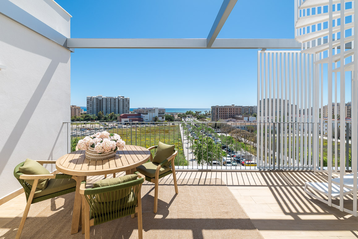 Exklusive Penthouse-Wohnung mit Meerblick in Top-Lage