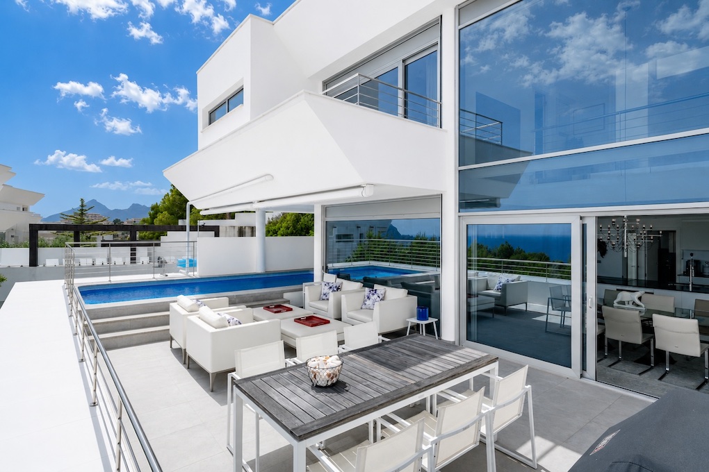 Außergewöhnliche Villa mit Meerblick in Altea Hills