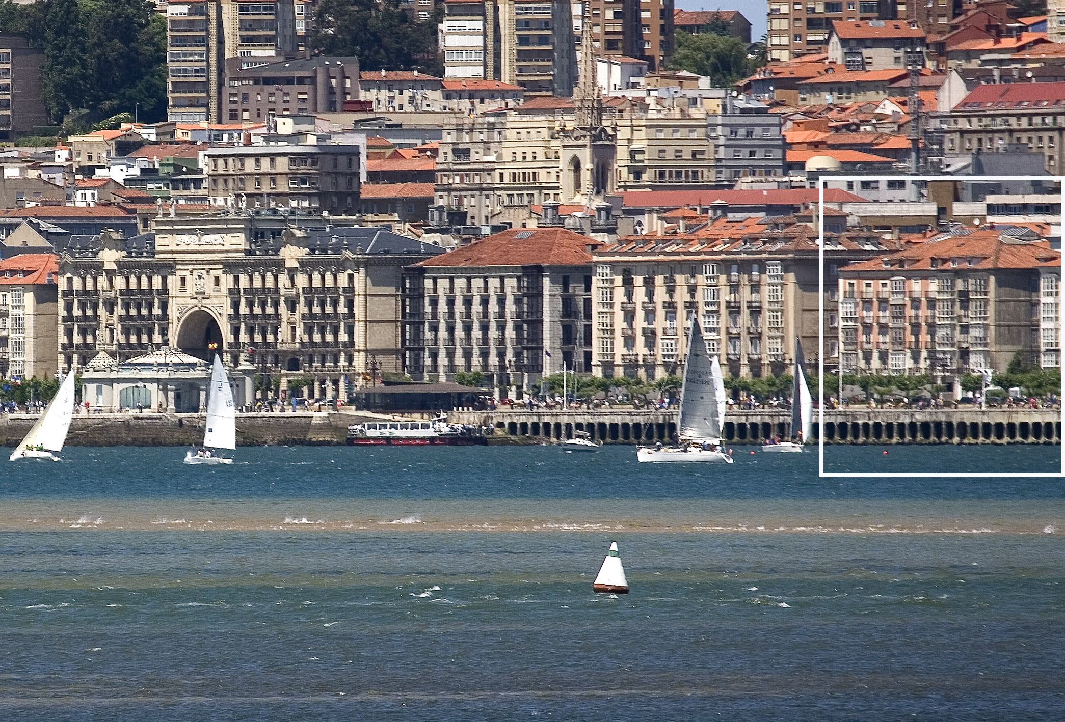 Magnificent apartment facing Santander Bay
