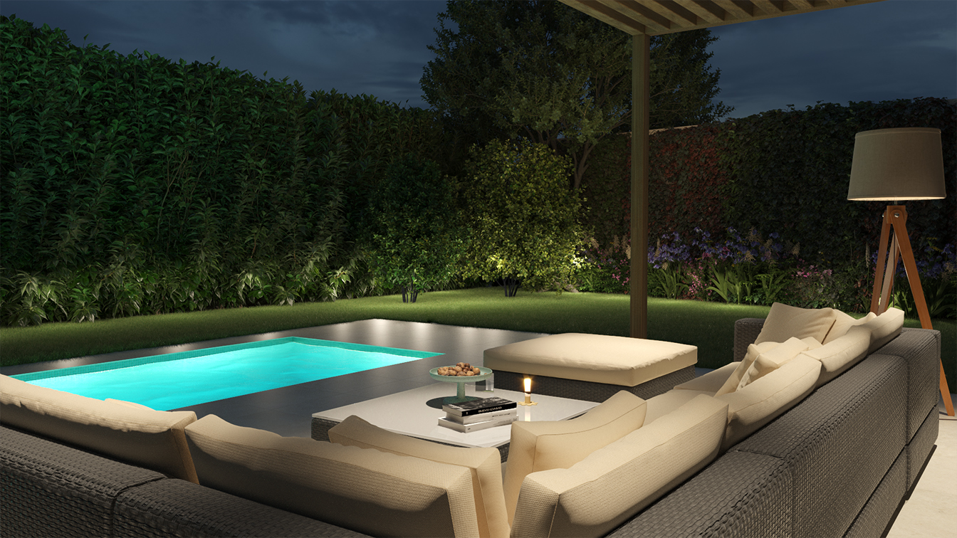 Semi-detached house in Puerta de Hierro [AI-modified]