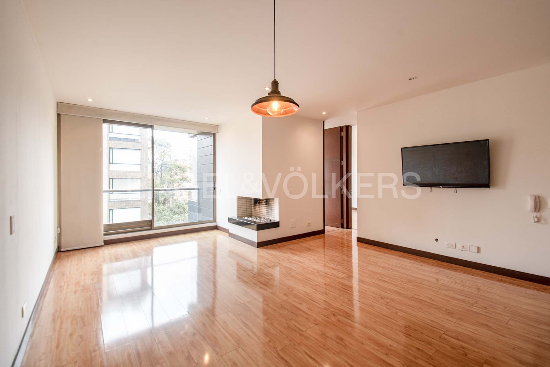 Moderno apartamento con balcones para venta en Chicó Norte