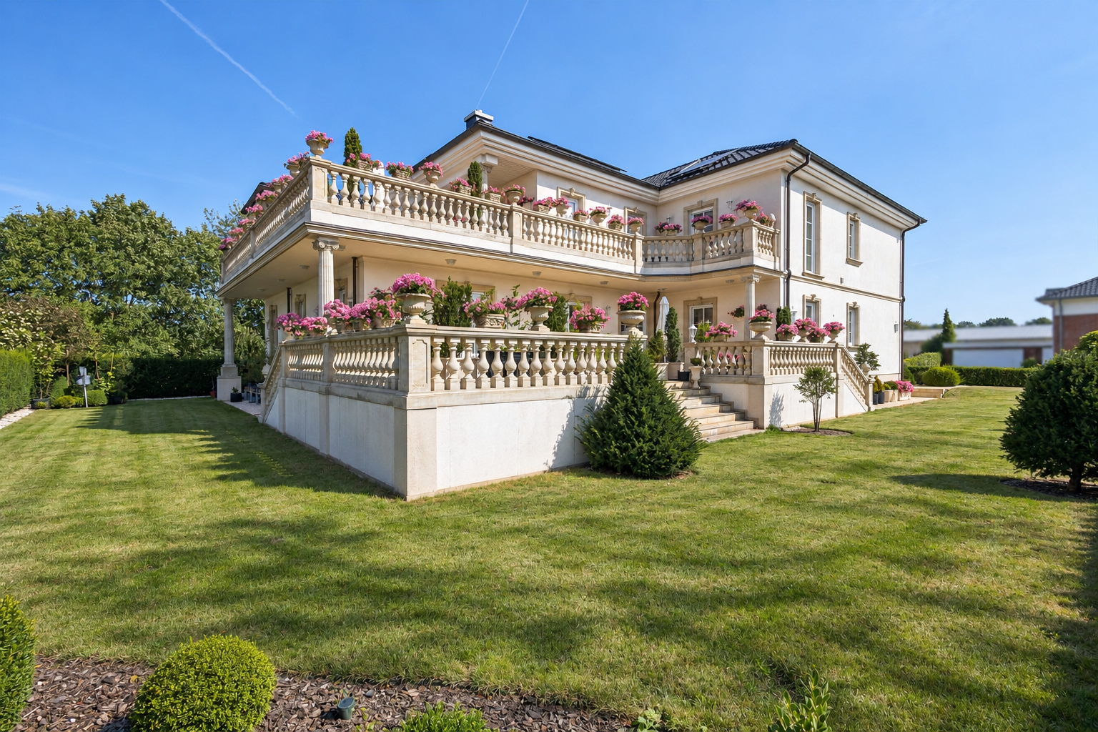 Villa von besonderer Grandezza – zwei Wohnebenen, Galerie und außergewöhnliche Raumdimensionen