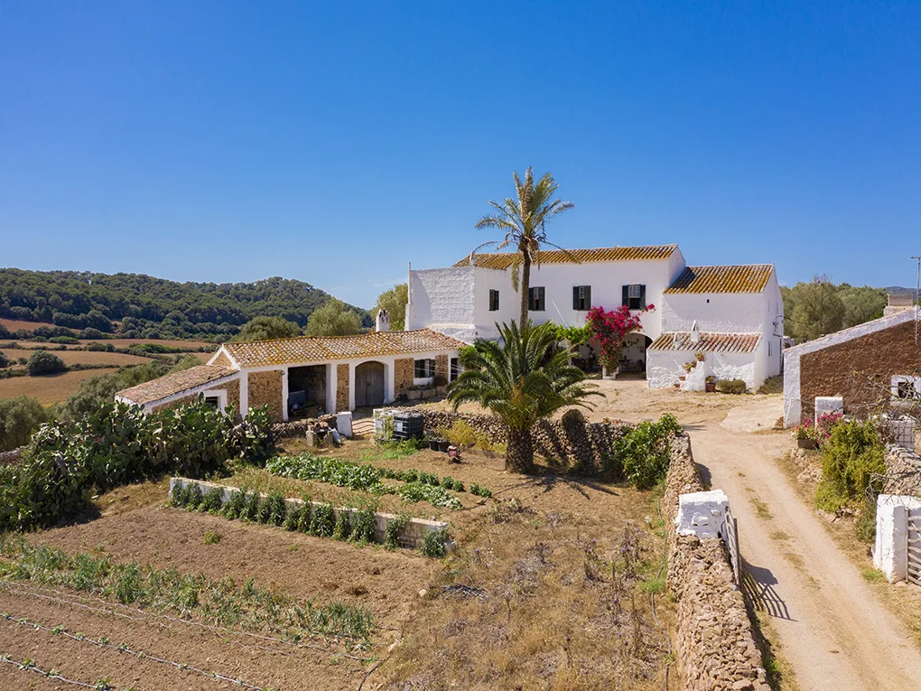 Finca menorquina en un paraje idílico en Ciutadella, Menorca