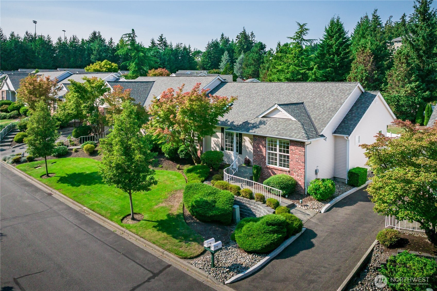 Refined One-Level Living in Gated Community