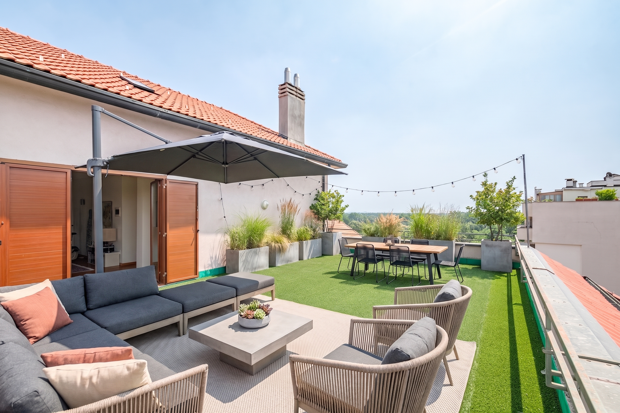 Exclusive residence, penthouse with panoramic views