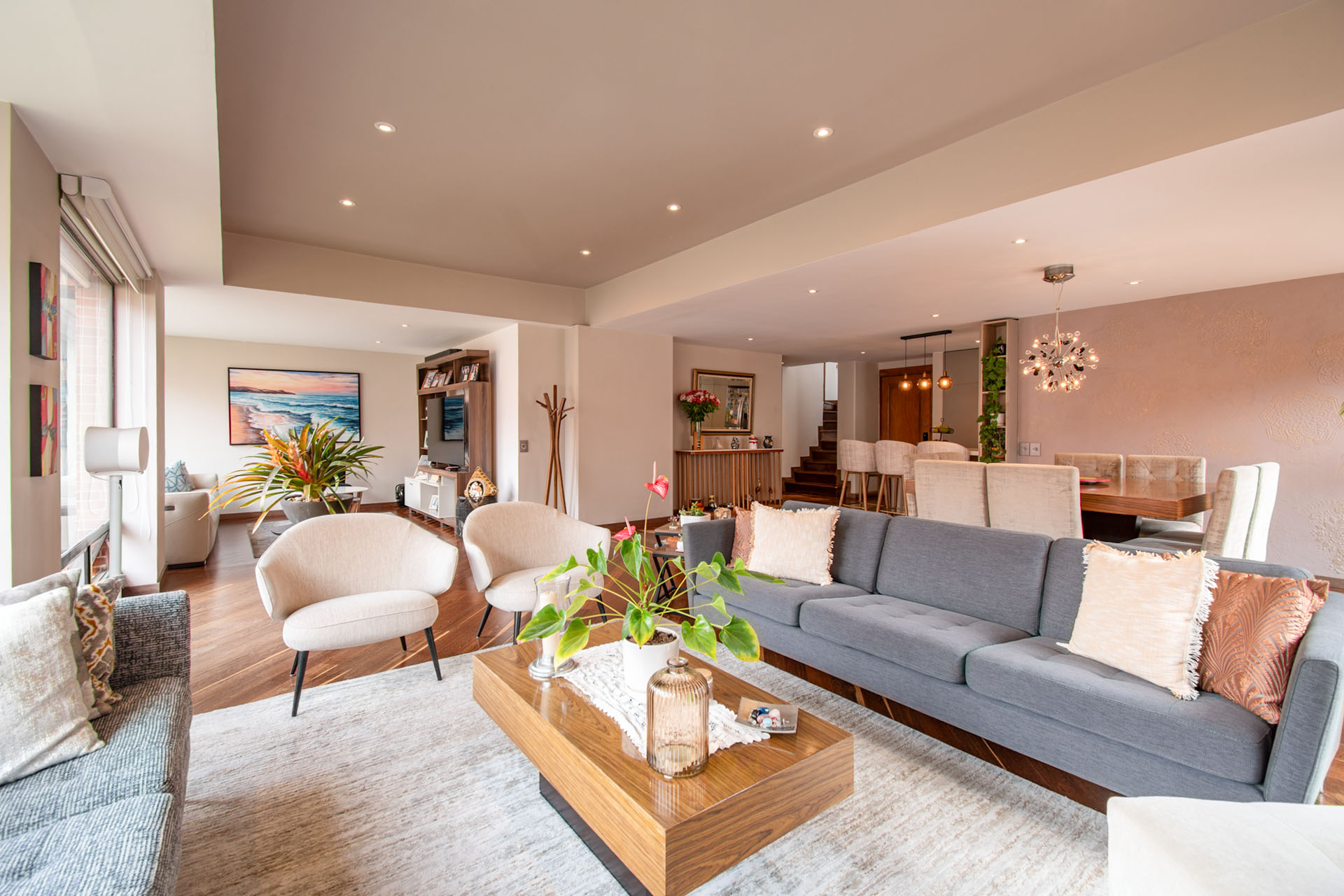 Penthouse con terraza y vista para en Chicó Reservado