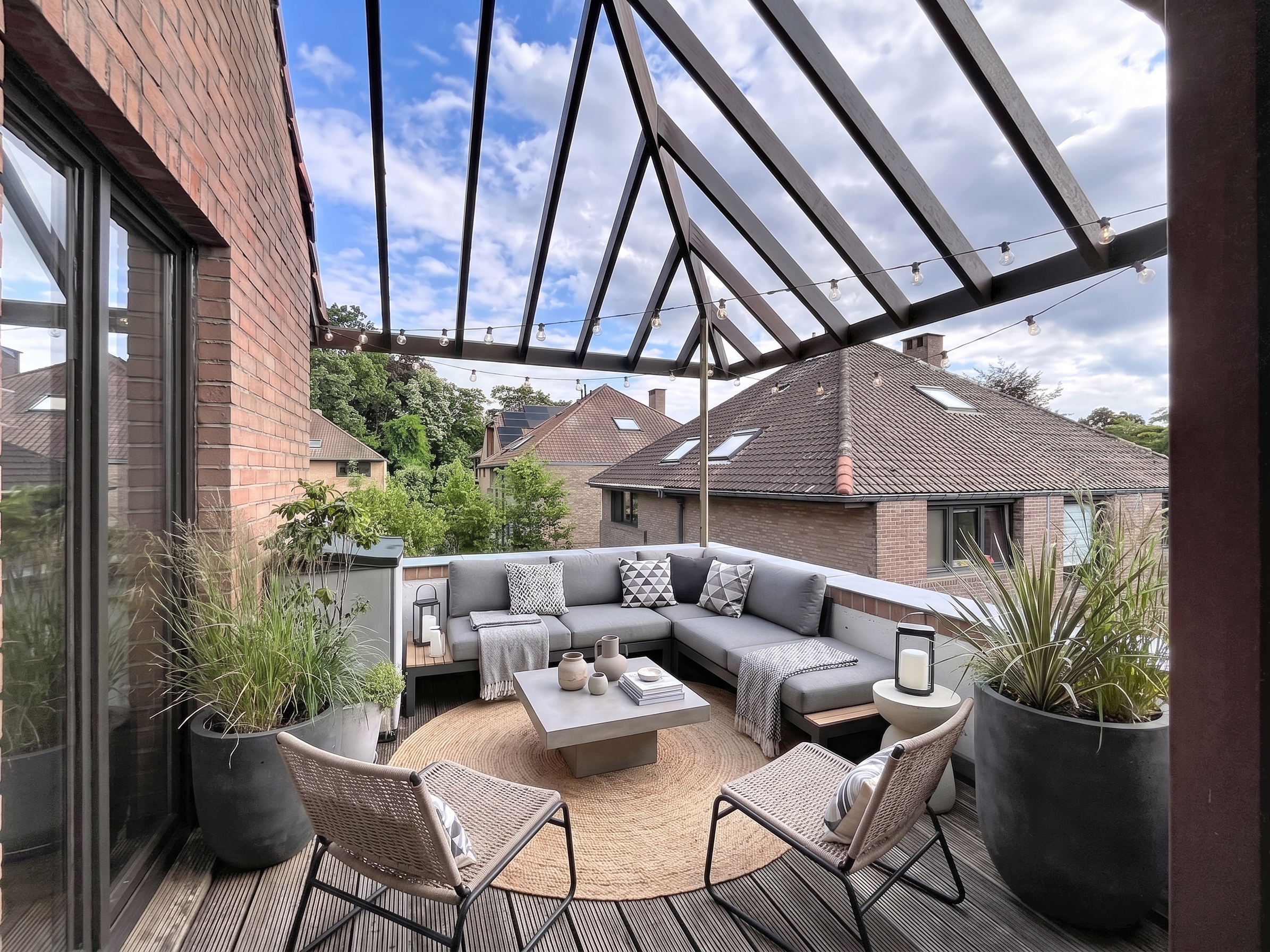 Uitzonderlijk duplex penthouse met uitzicht op een privépark – Dieweg, Ukkel