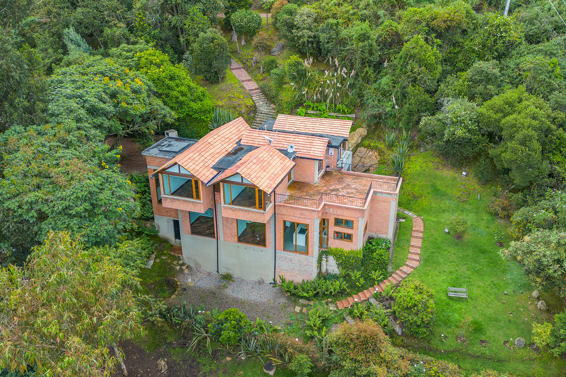 Casa para venta con vista panorámica en Bogotá