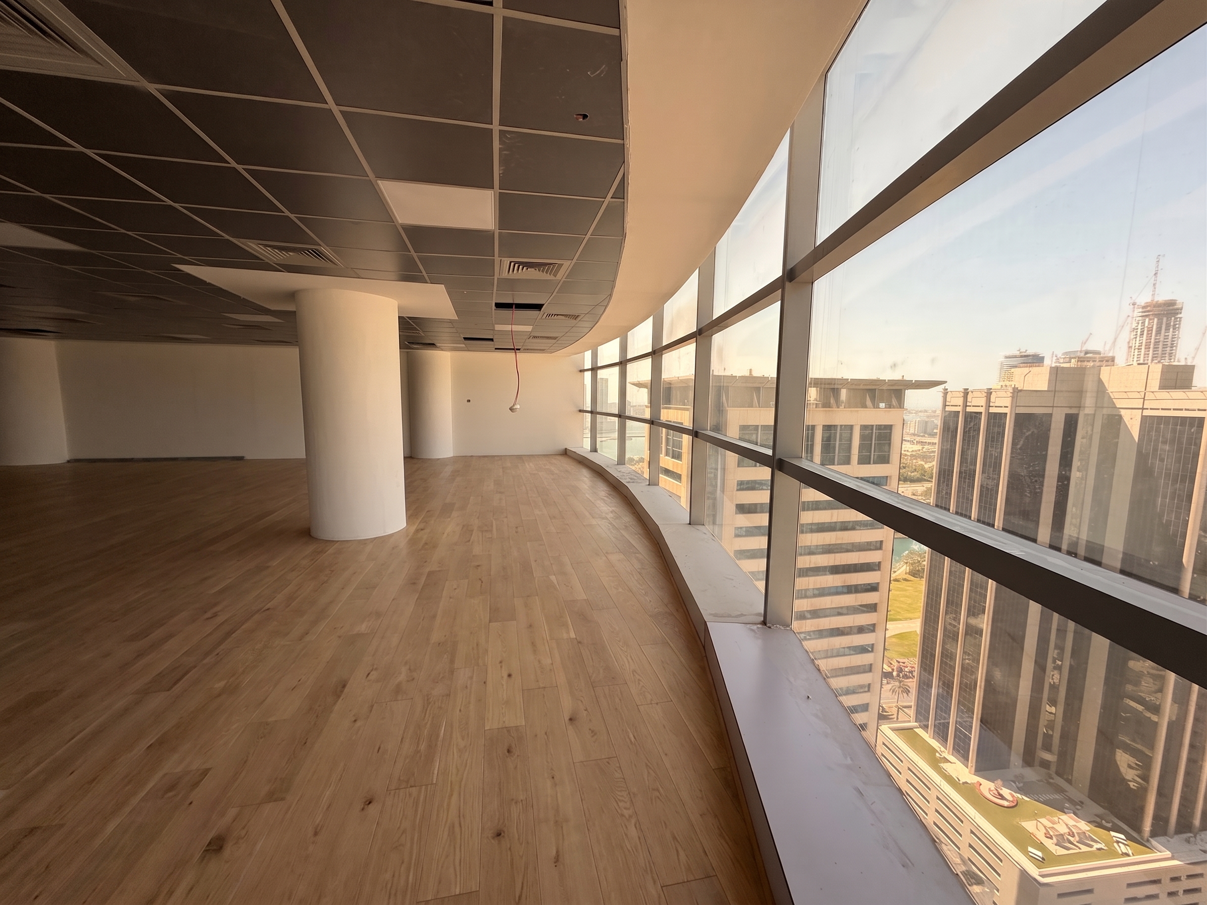 Modern Corporate Suite with Bright Work Areas