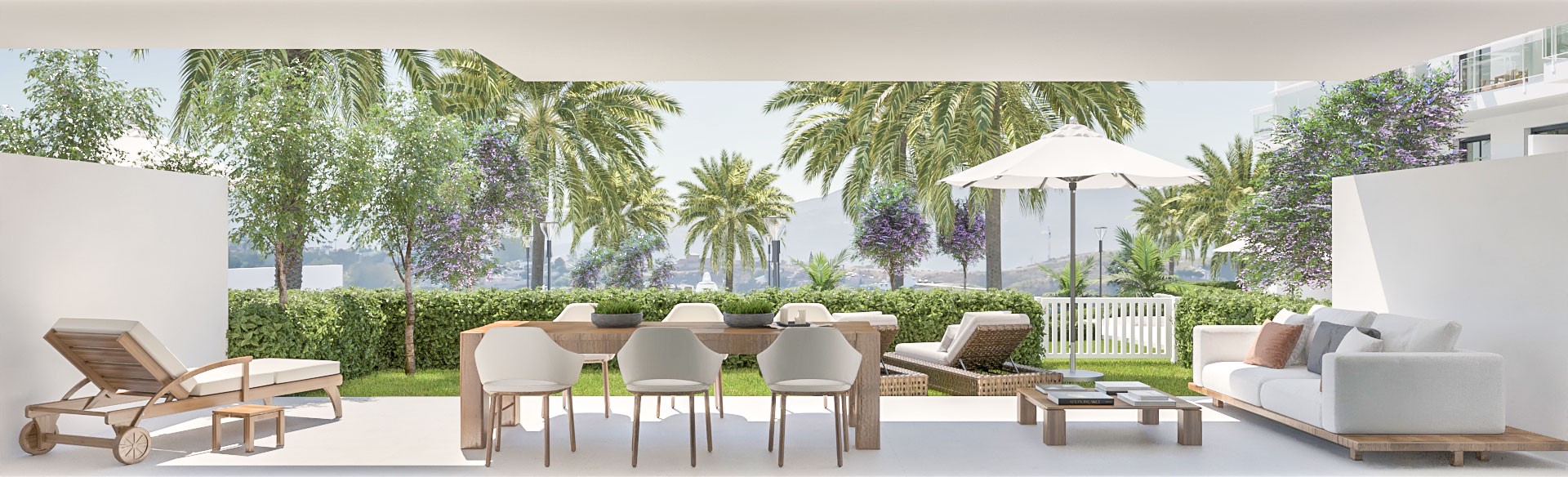 Great garden apartment near La Cala de Mijas - MOVE IN READY