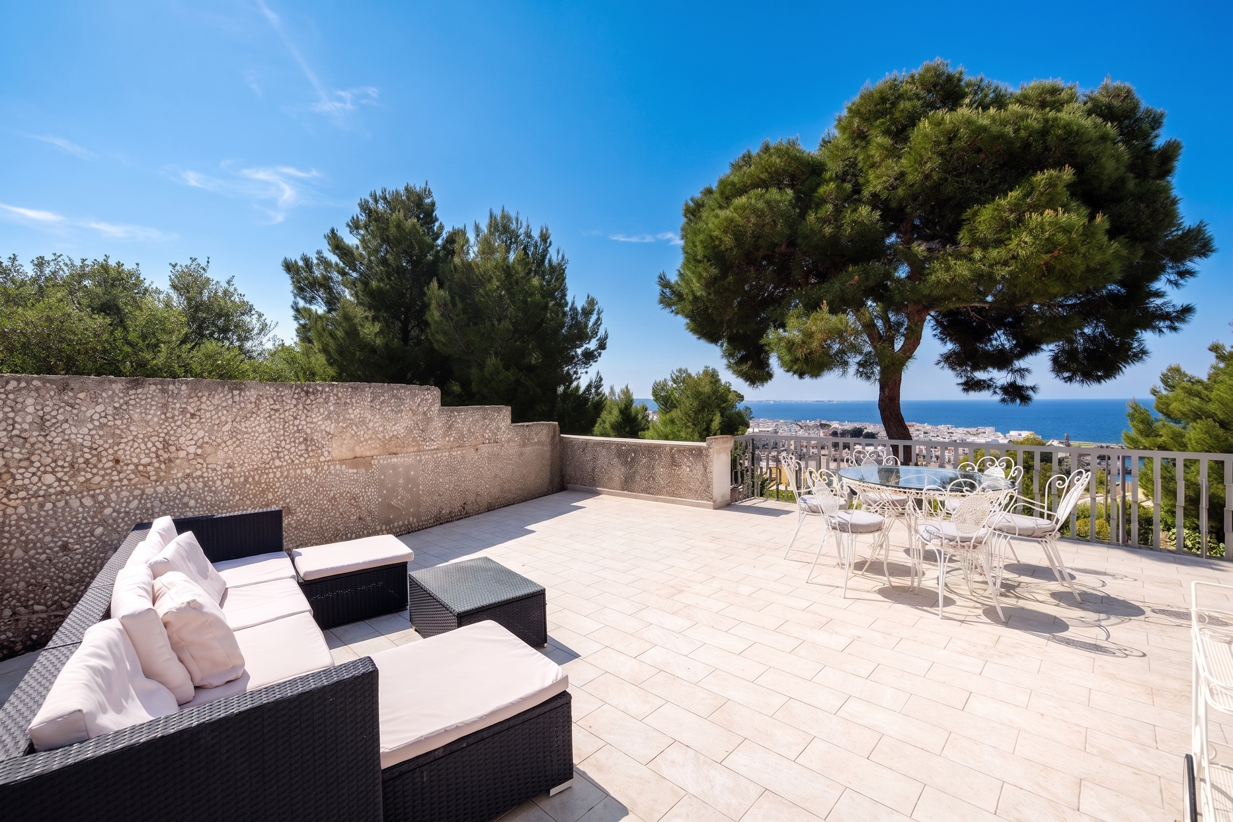 Villa con vista mare panoramica