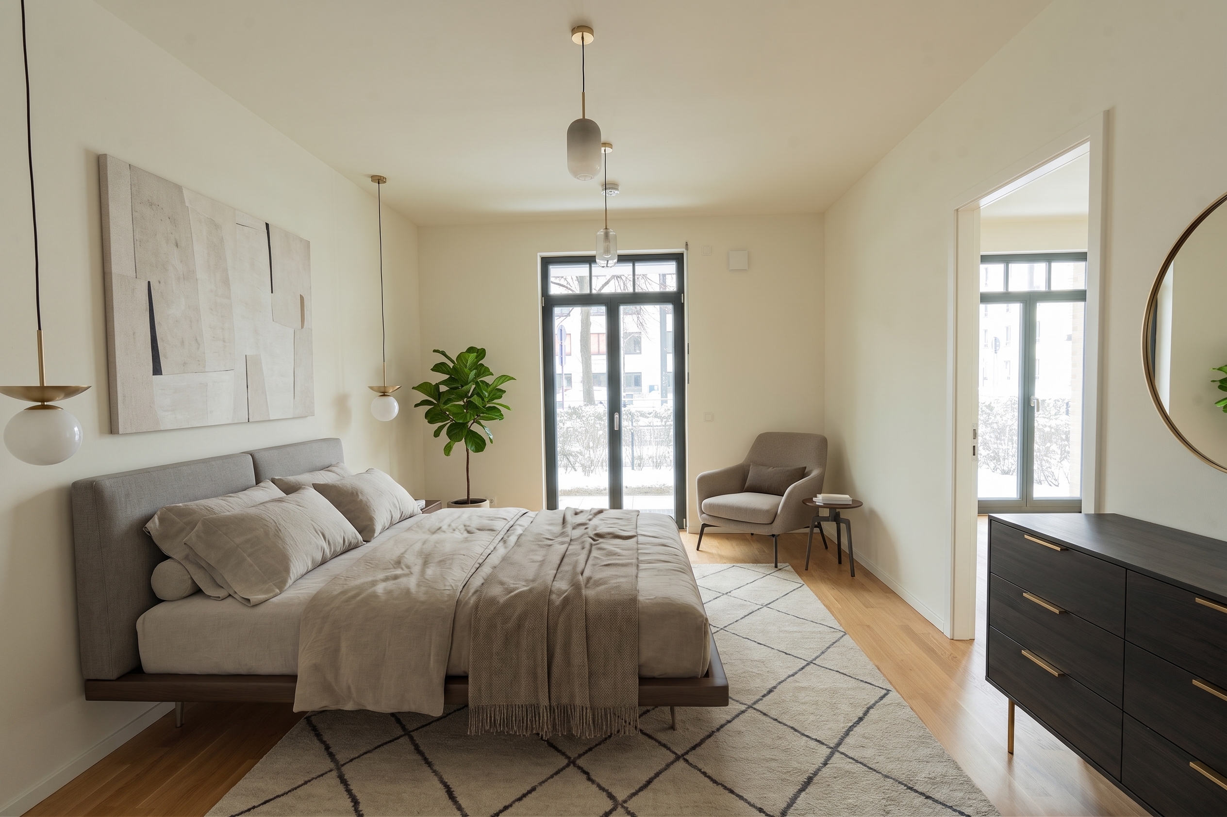 Exklusives Neubau-Refugium in Potsdam: Stilvolle 2-Zimmer-Wohnung