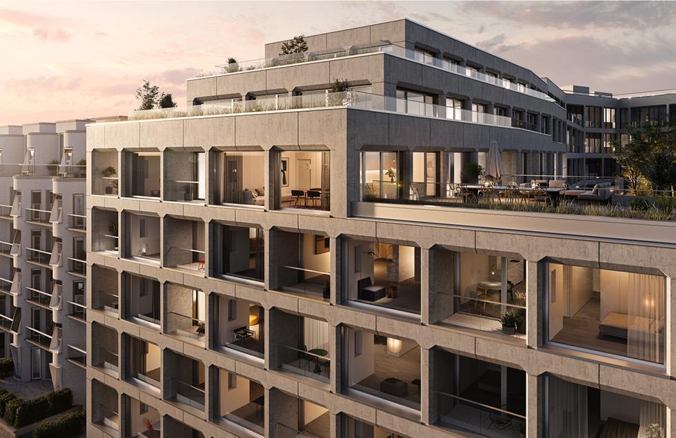 First occupancy in an elegant design apartment