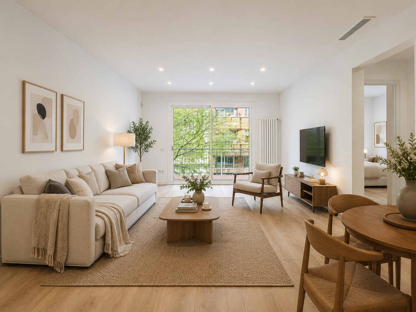 Bright, newly renovated apartment in the Esquerra del Eixample