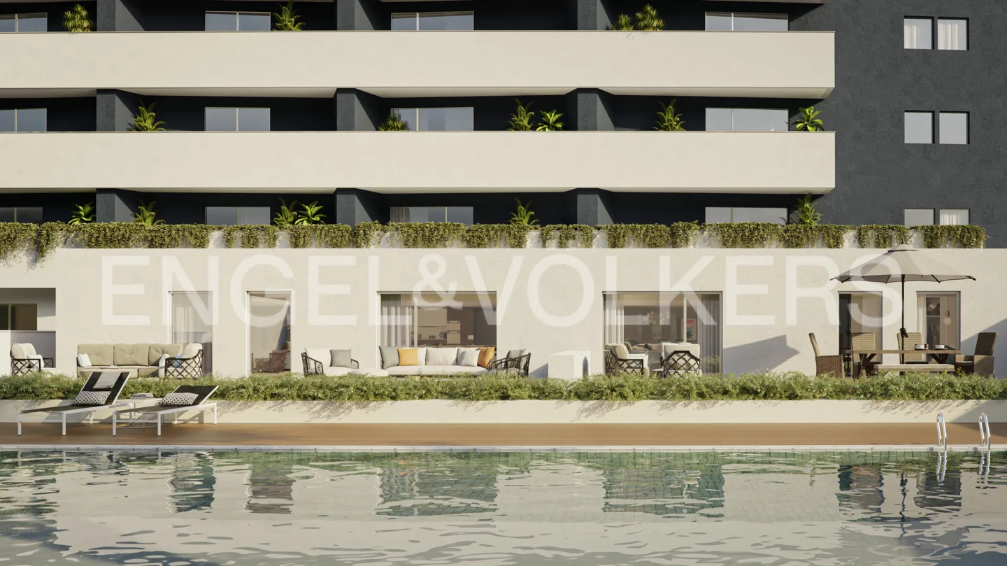 Apartamento T1 c/piscina - Projeto OPORTO LUXURY RESIDENCES