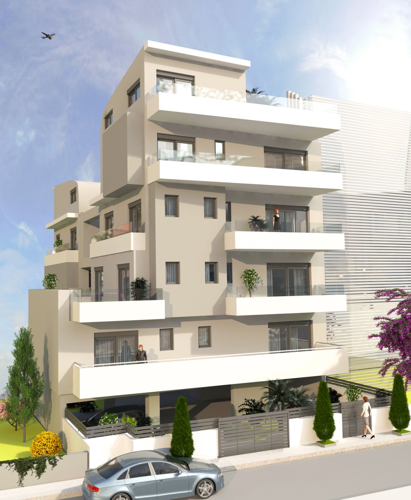 Πολυτελές, άνετο  τριάρι 2ου με υπόγειο parking