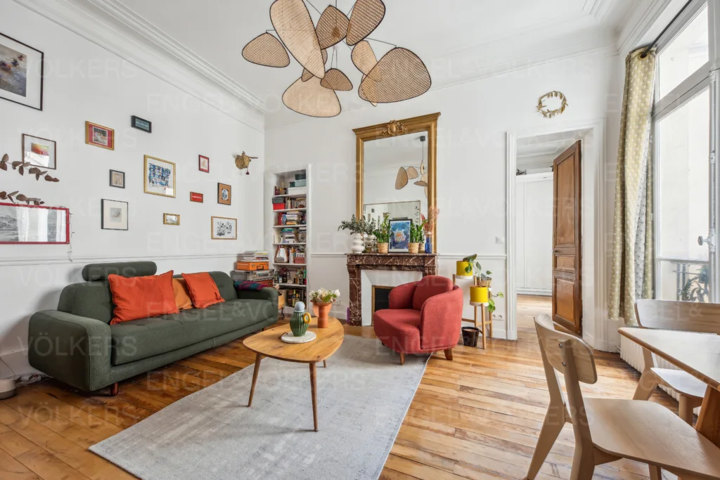 Paris XVII/ Courcelles-Wagram - 2 rooms apartment