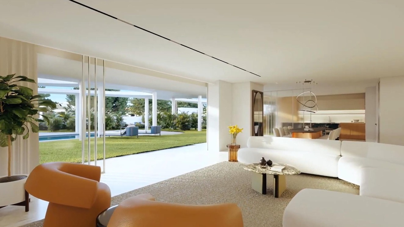 Private garden maisonette with pool in a landmark riviera development