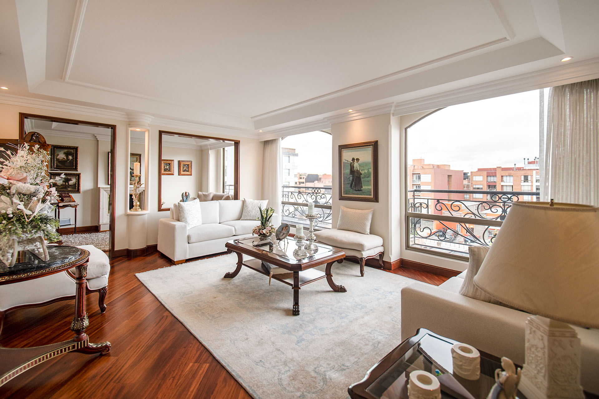 Apartamento con terrazas para venta en Santa Bibiana