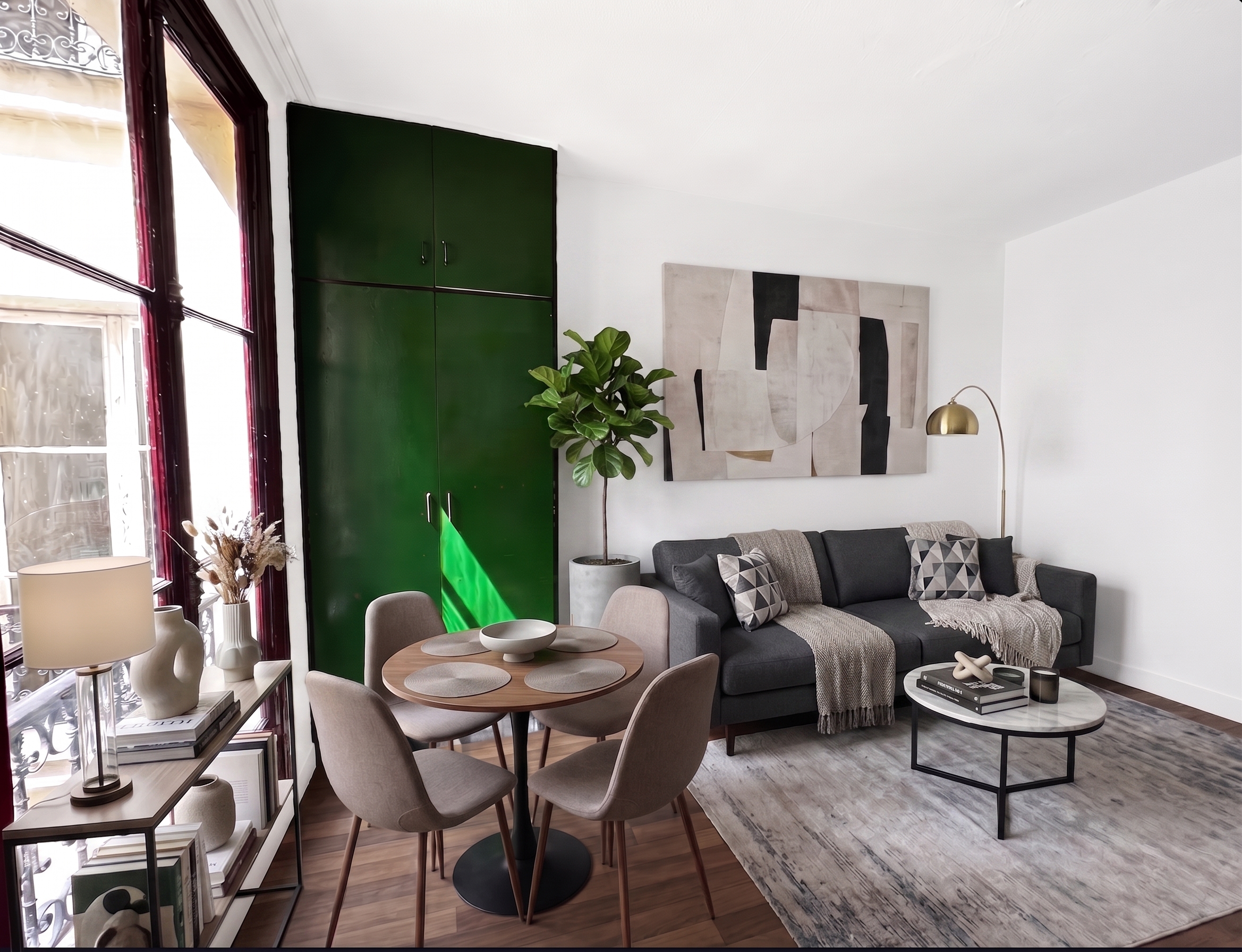 Paris 10e – La Chapelle | 2 pièces de 32,38 m² – Fort potentiel de rénovation