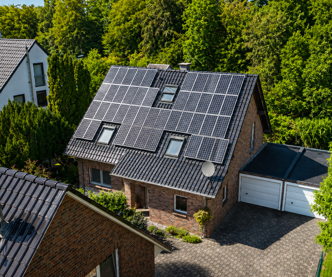 Junges Einfamilienhaus mit hervorragender Energieeffizienzklasse und unverbaubarem Blick ins Naturschutzgebiet