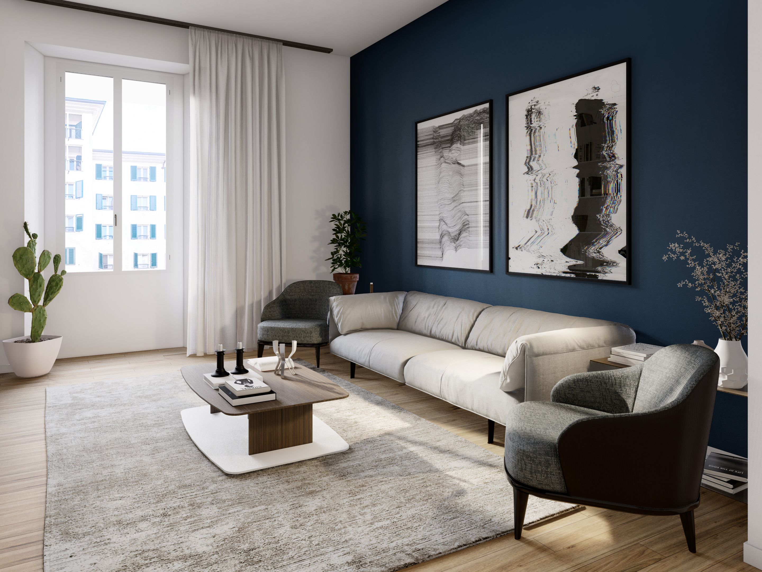 Bright, customizable apartment
in Porta Venezia