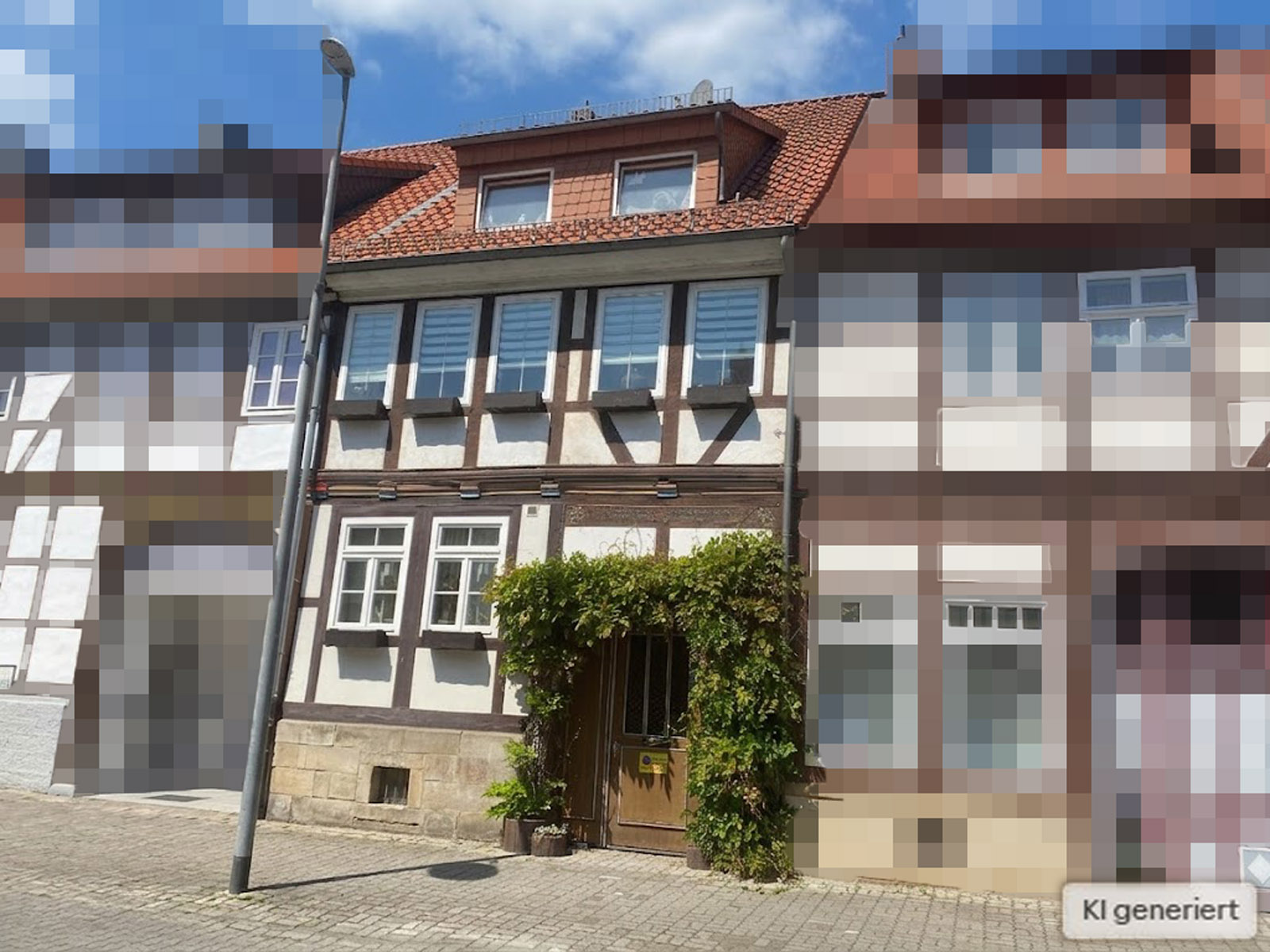 Fachwerkhaus mit Terrasse und Garten sucht Liebhaber