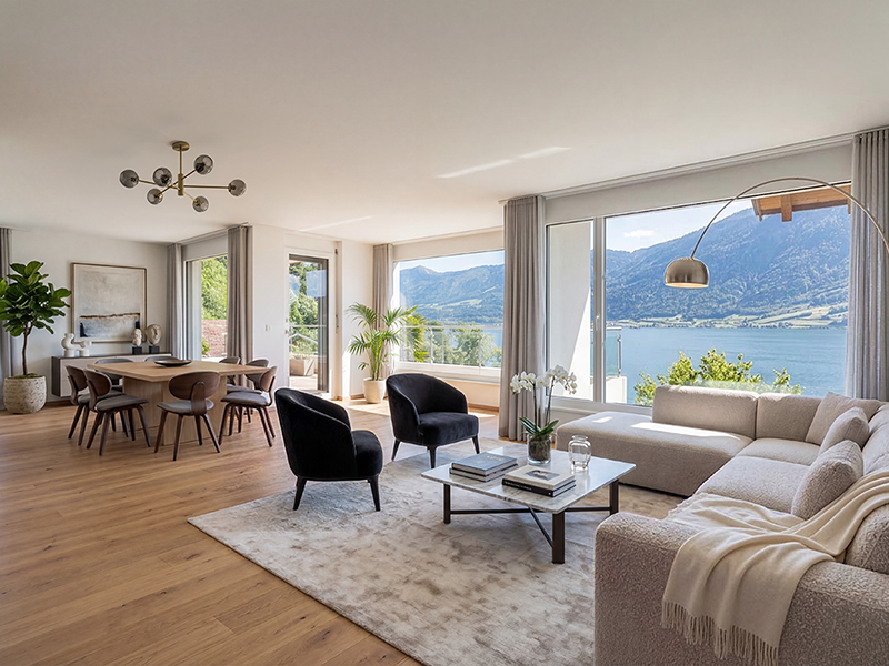 Horizon Walchwil | End-unit single-family home