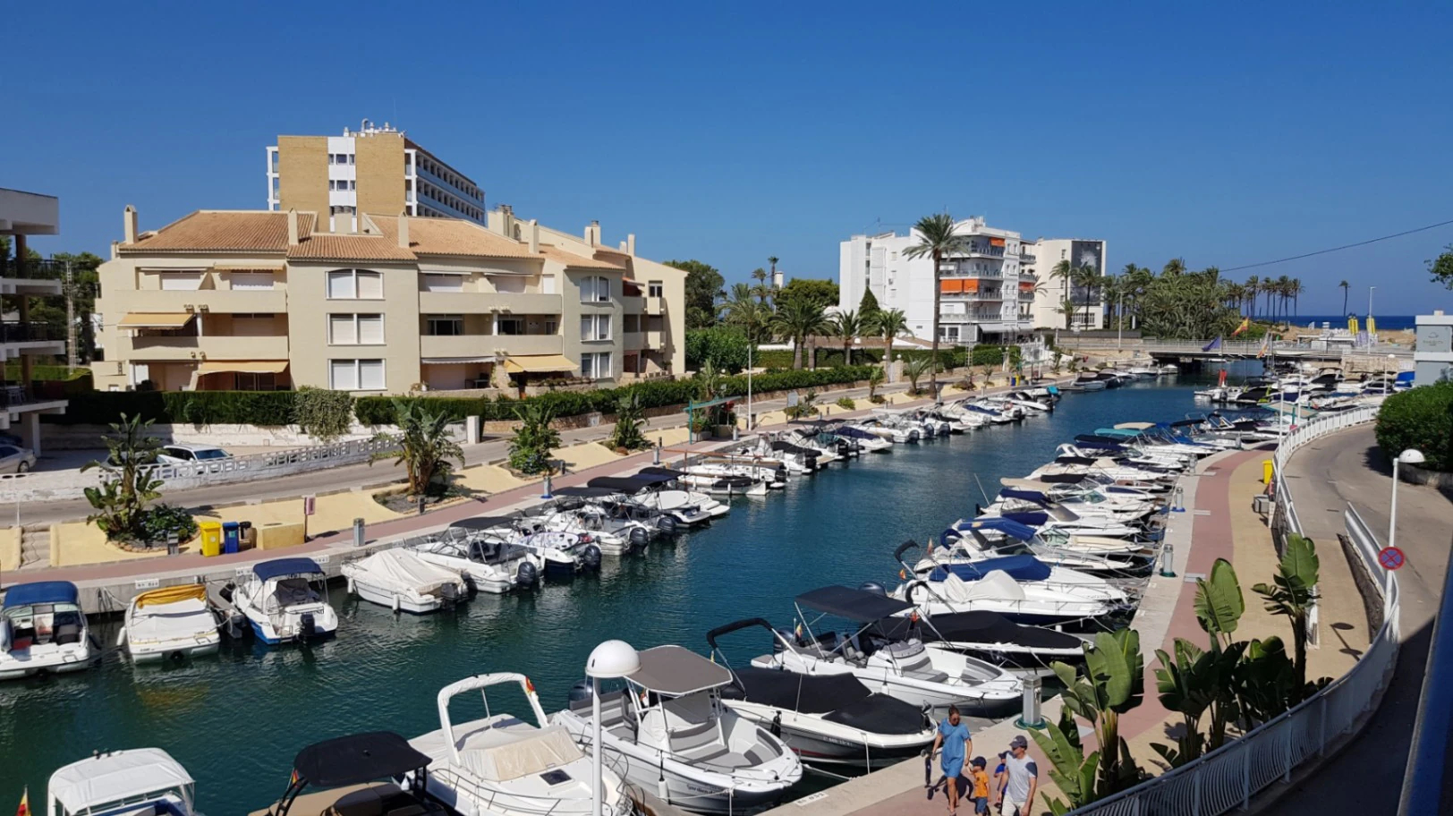 Exklusive Wohnung mit Blick auf Yachthafen, Meer und Montgó – Marina Fontana, Jávea