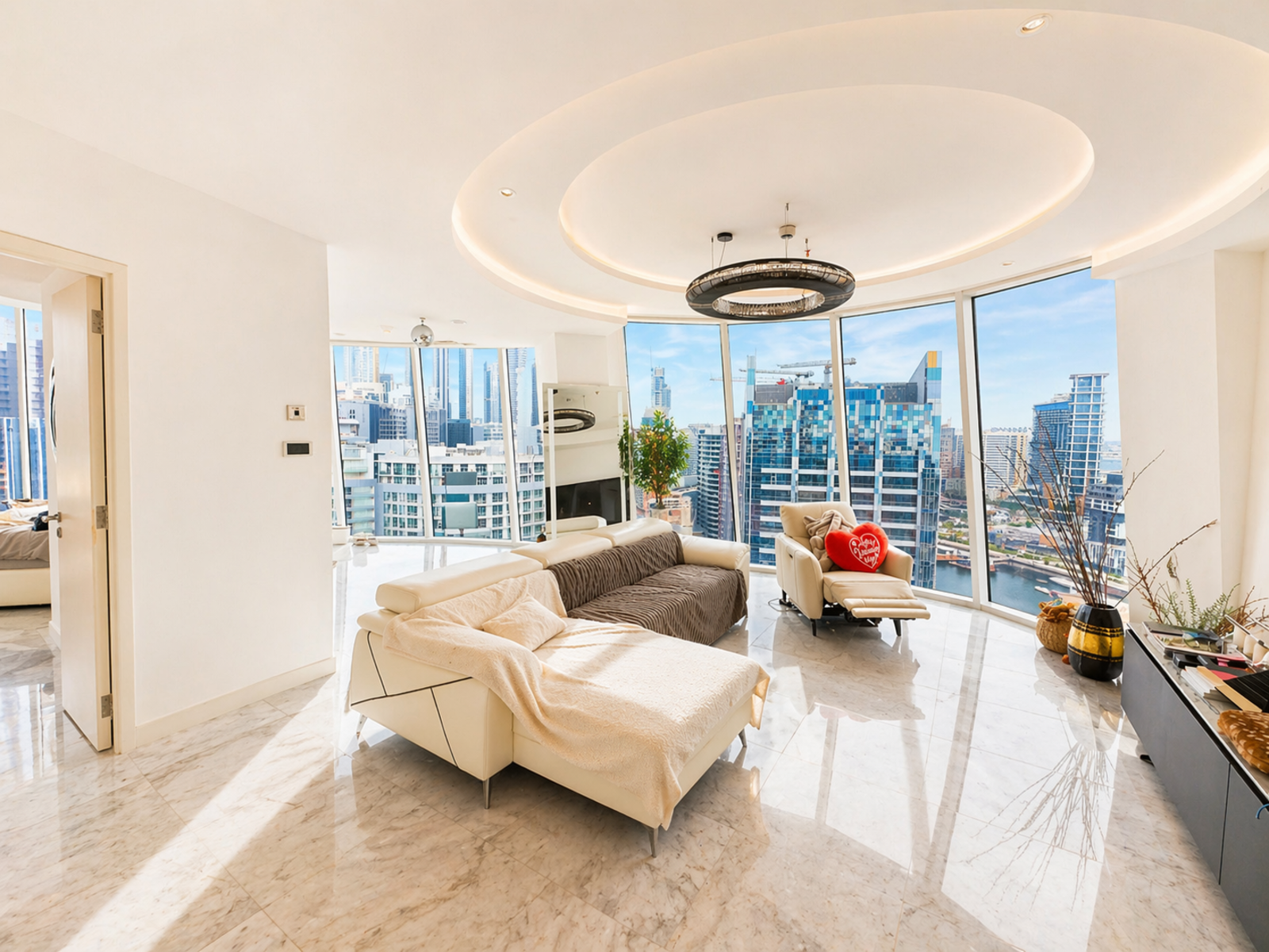 Fully Furnished | Canal view | High Level