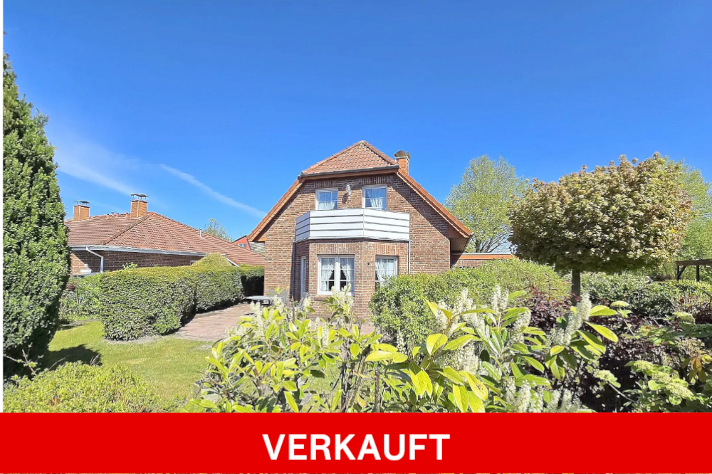 Hooksiel: Charmantes Nordseehaus mit großem Garten in ruhiger Lage
