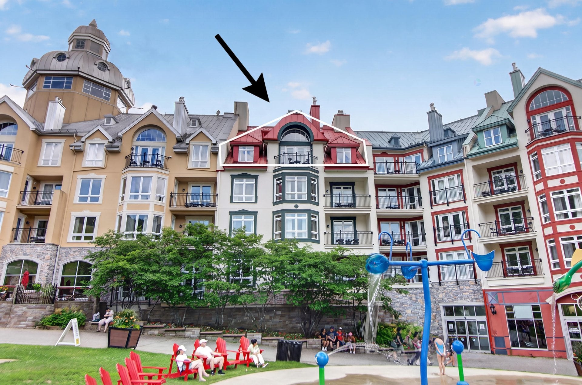 Sommet-des-Neiges,  Ski to your room at Tremblant!