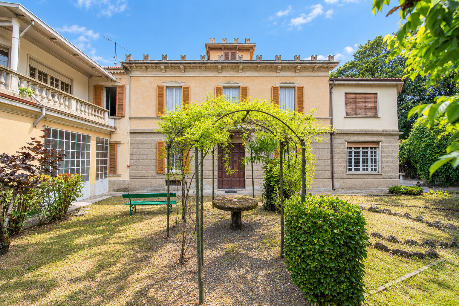 Elegant 19th-century villa [AI-modified]