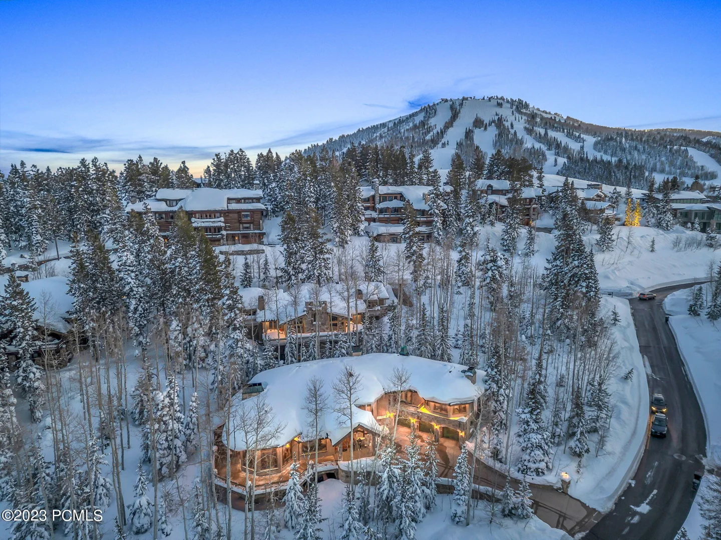 European-inspired Deer Valley ski home
