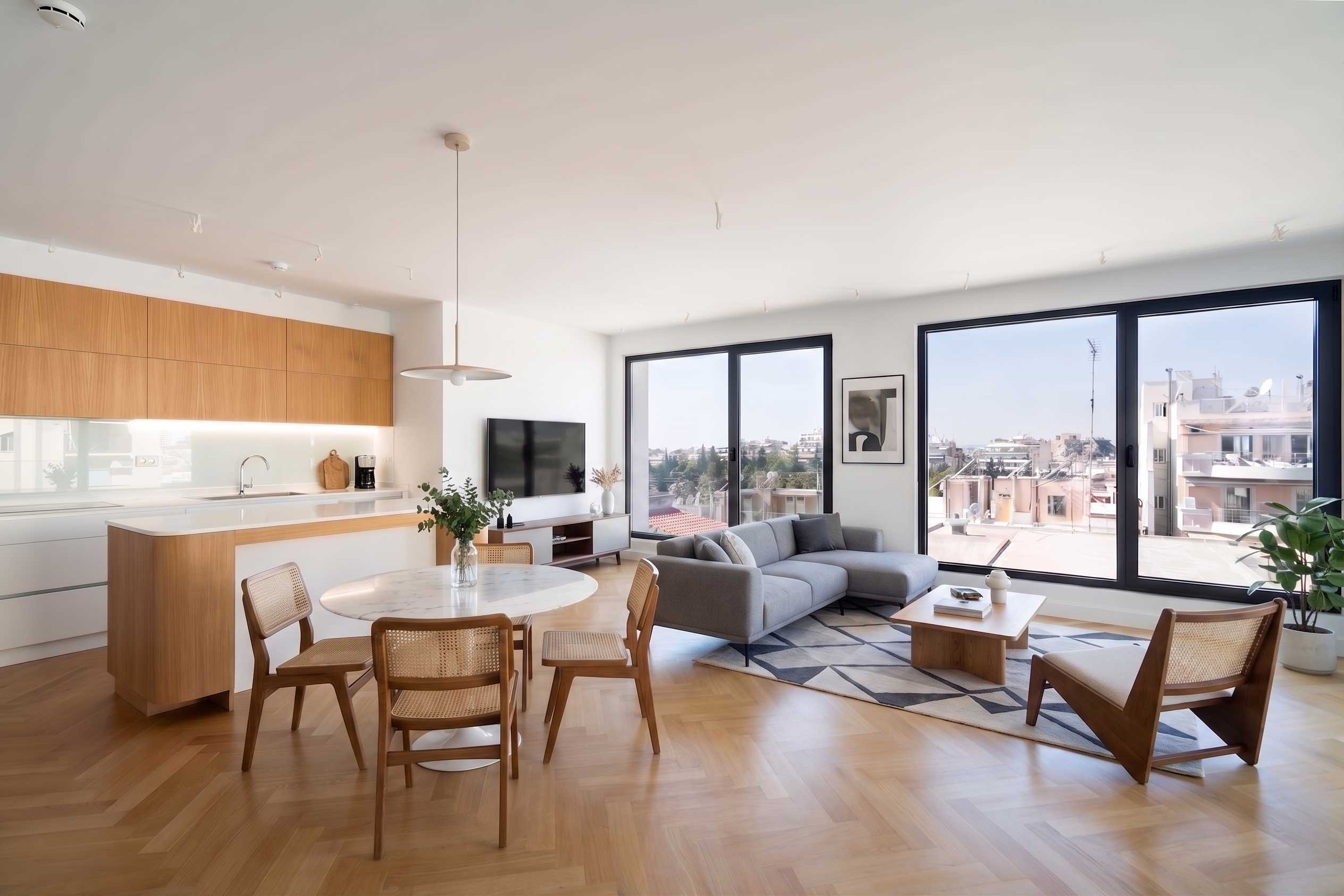 Acropolis view apartment B6 in Pangrati