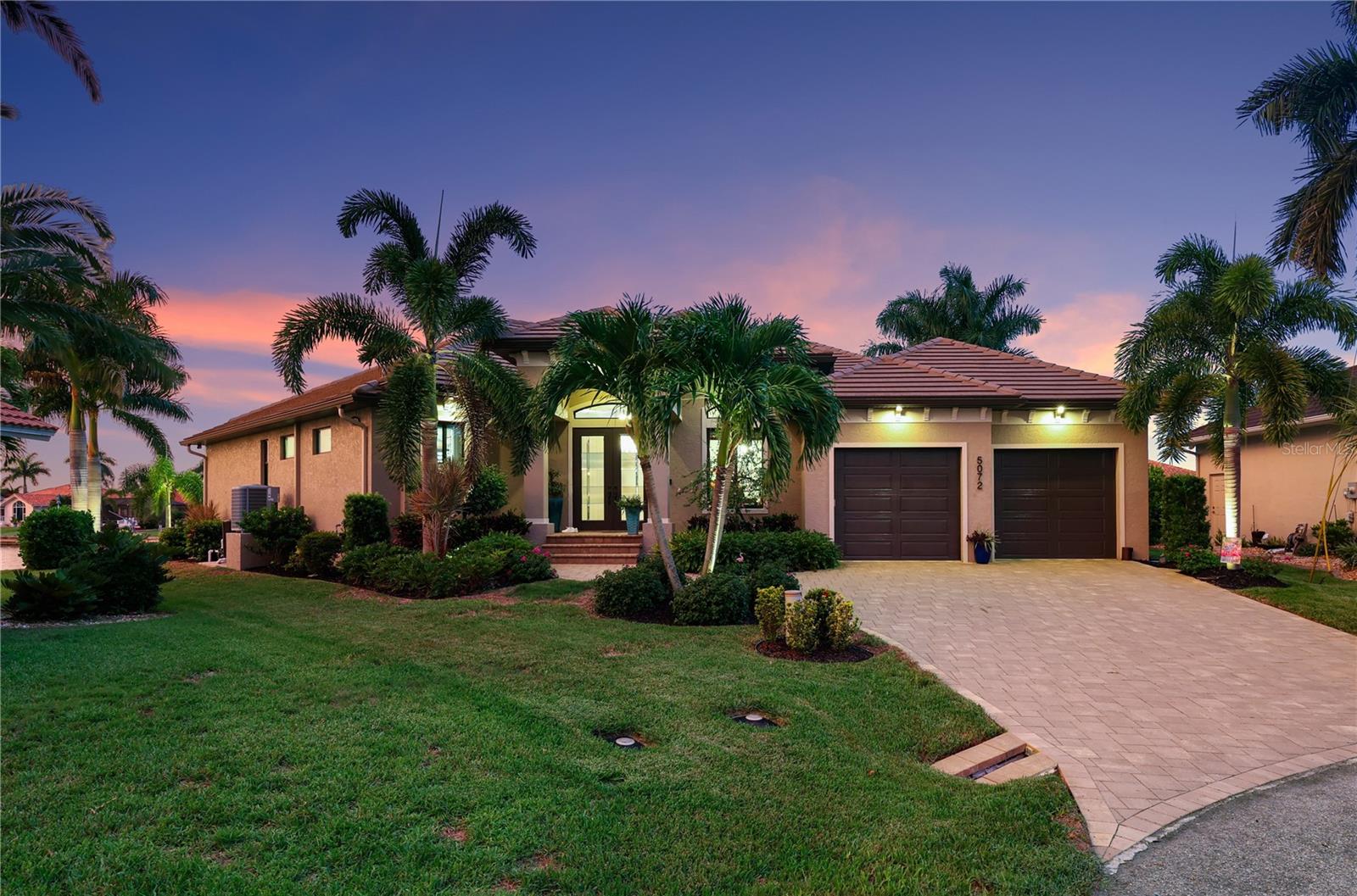 Custom Waterfront Estate on Premier Point Lot