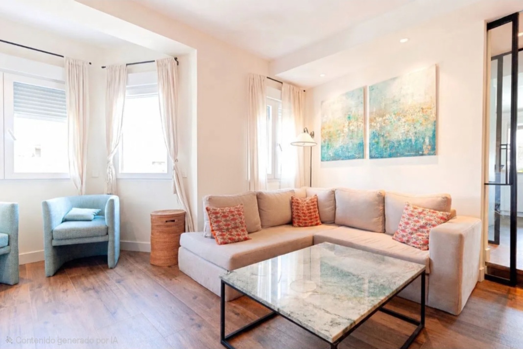 Bright, renovated flat on Gabriel Lobo Street