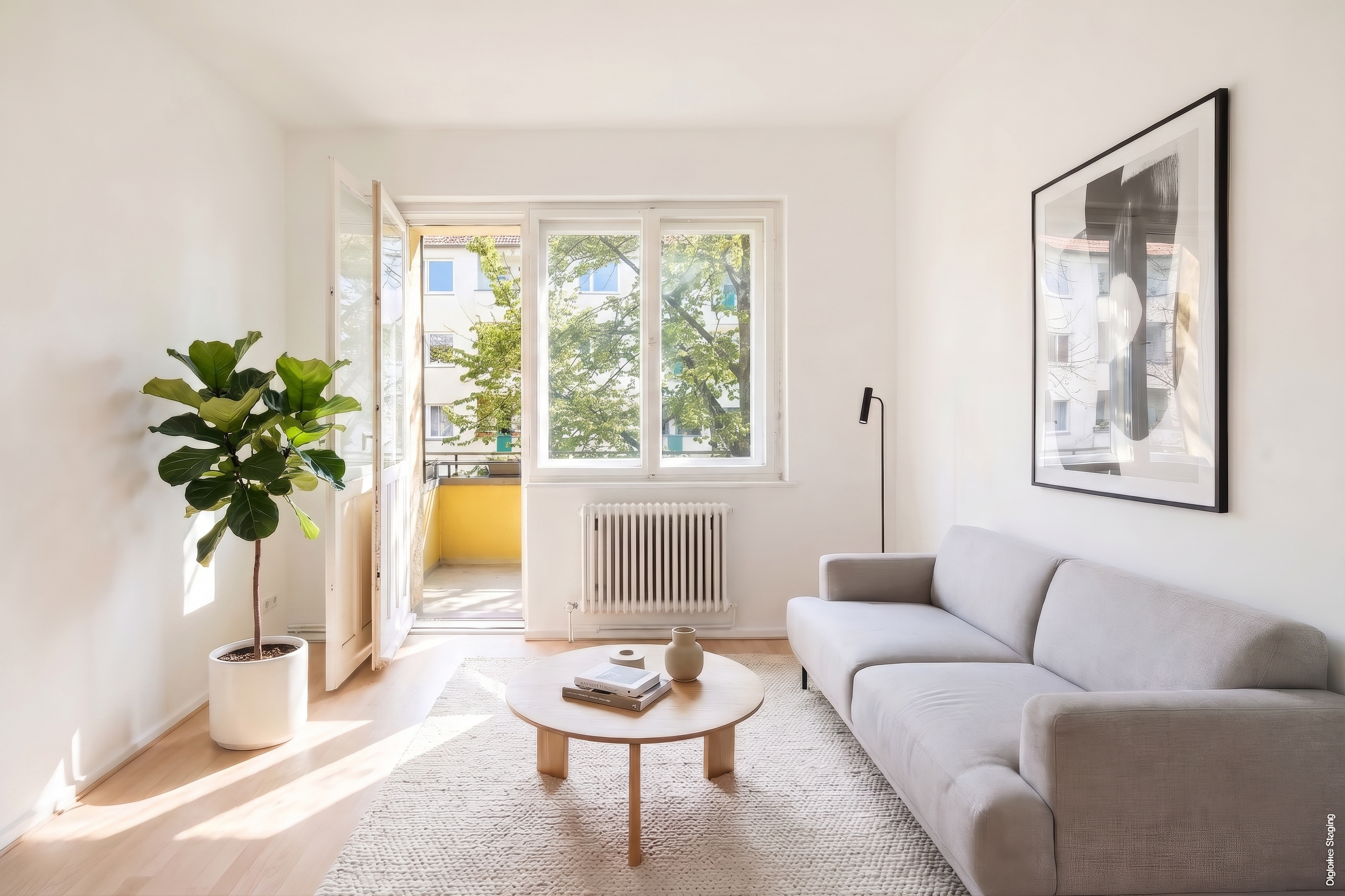 Attractive 2-room apartment with balcony in Neukölln