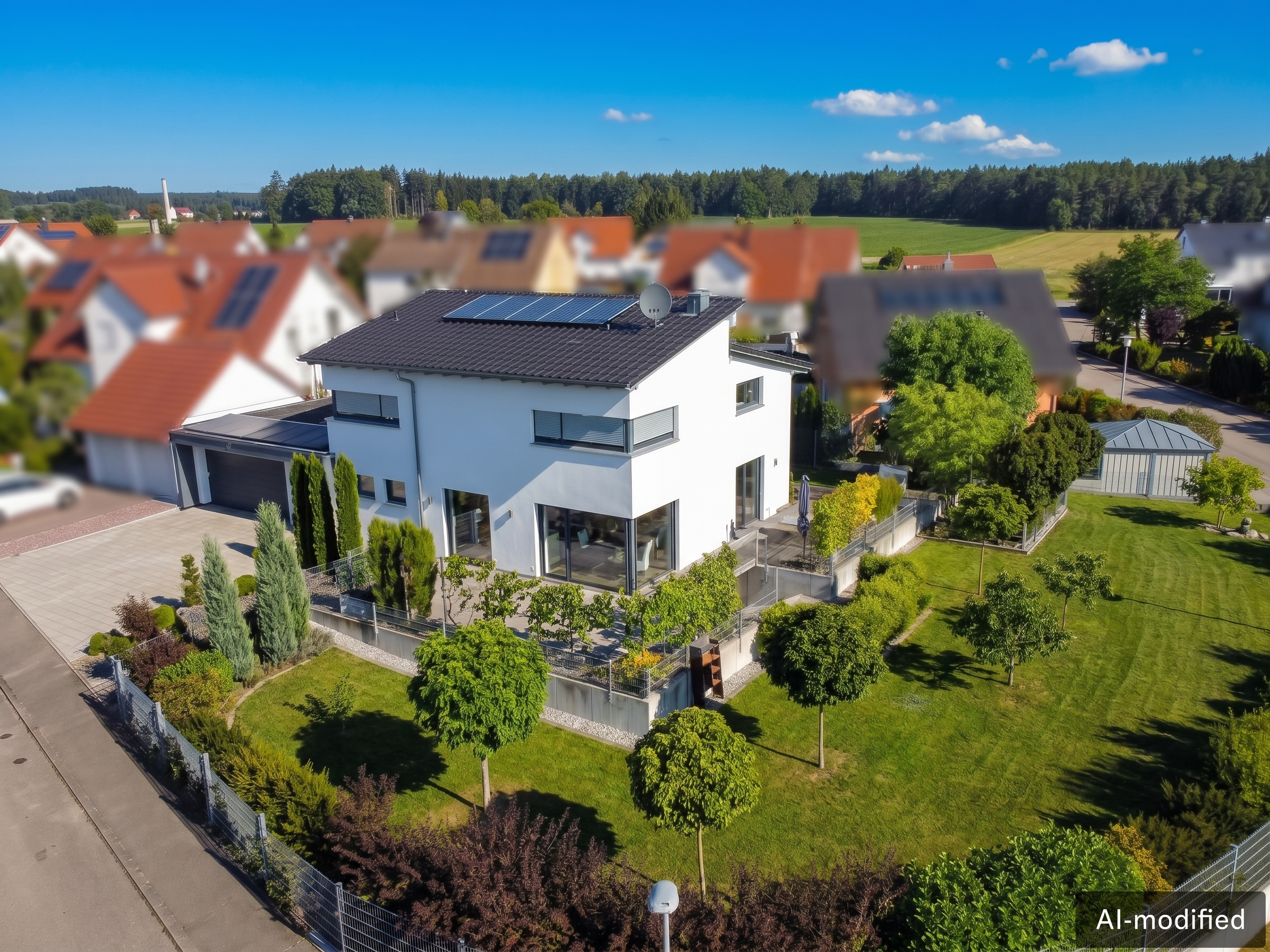 Modernes EFH mit zeitloser Architektur & einem Garten voller Möglichkeiten