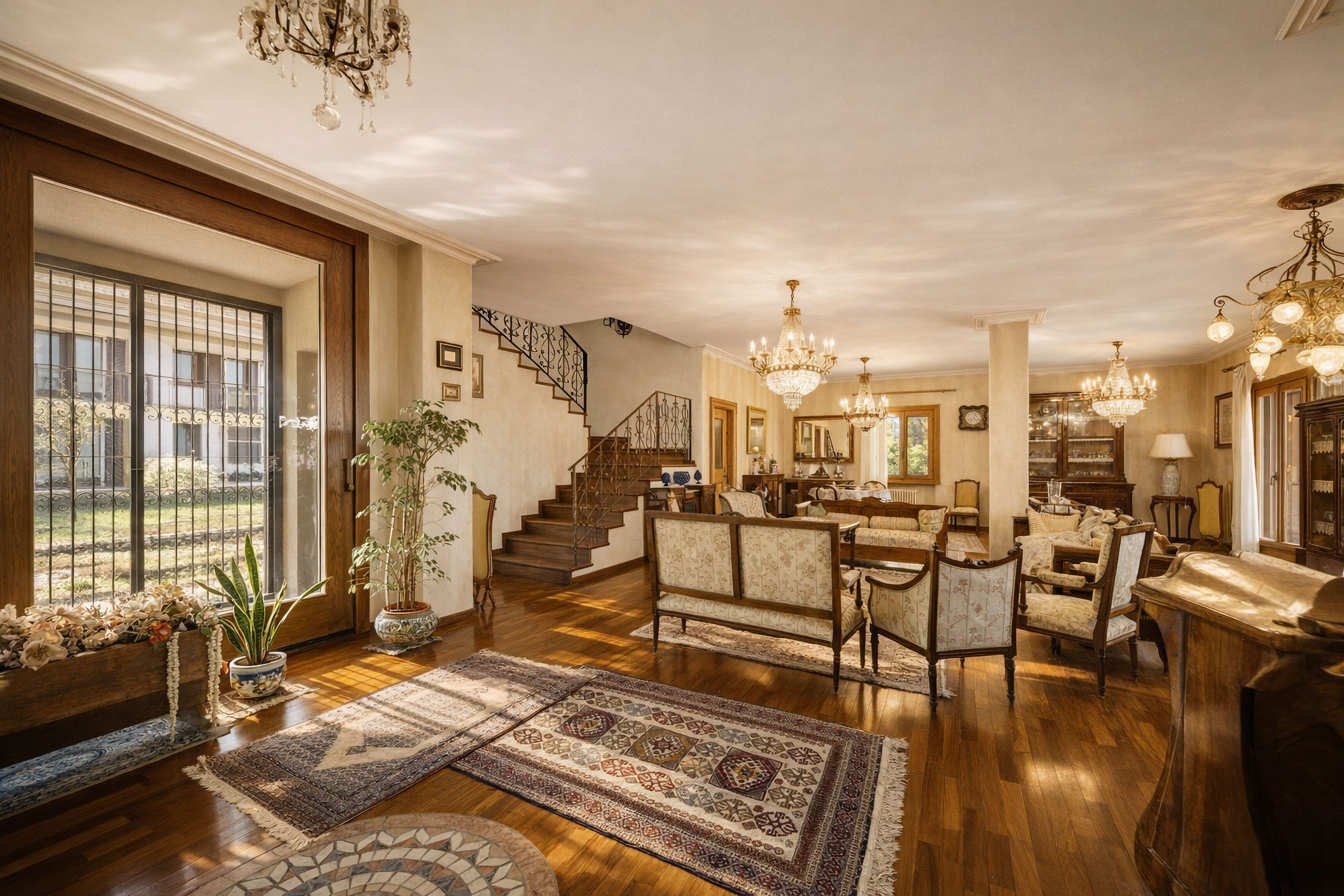 Elegante und einladende Villa mit privatem Garten