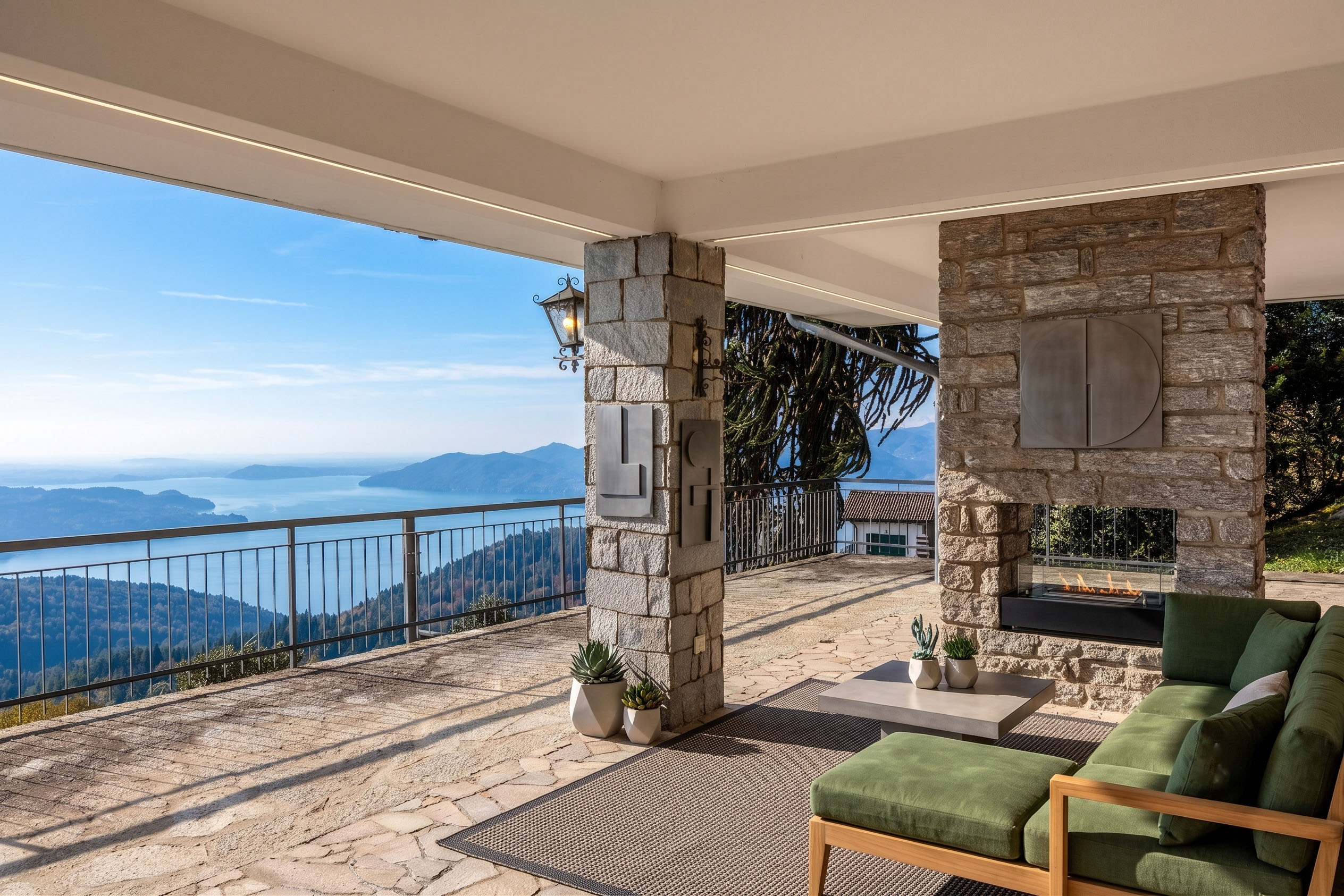 An Infinite View of Lake Maggiore