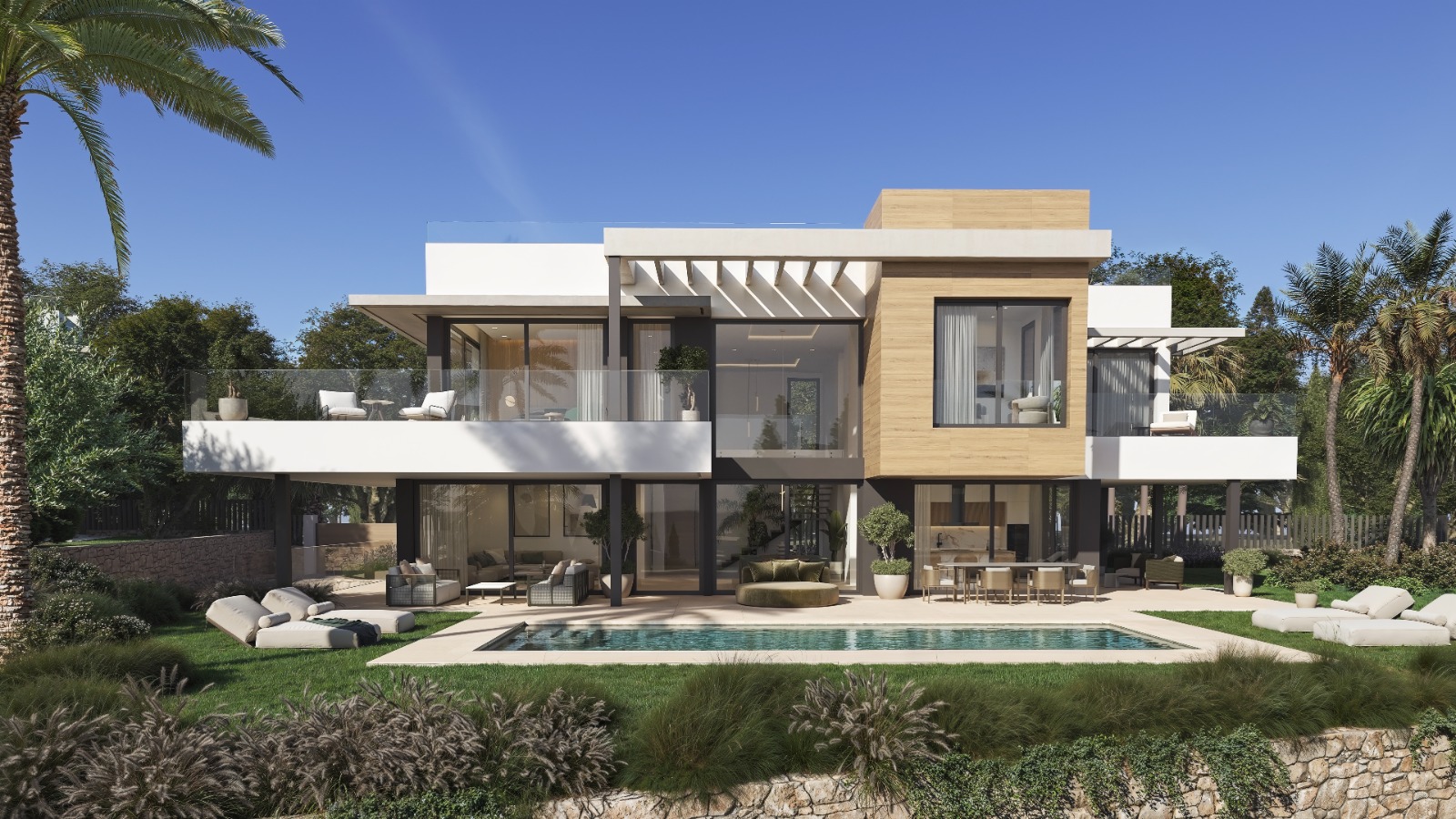 Contemporary Villa Under Construction in Hacienda Las Chapas, East Marbella