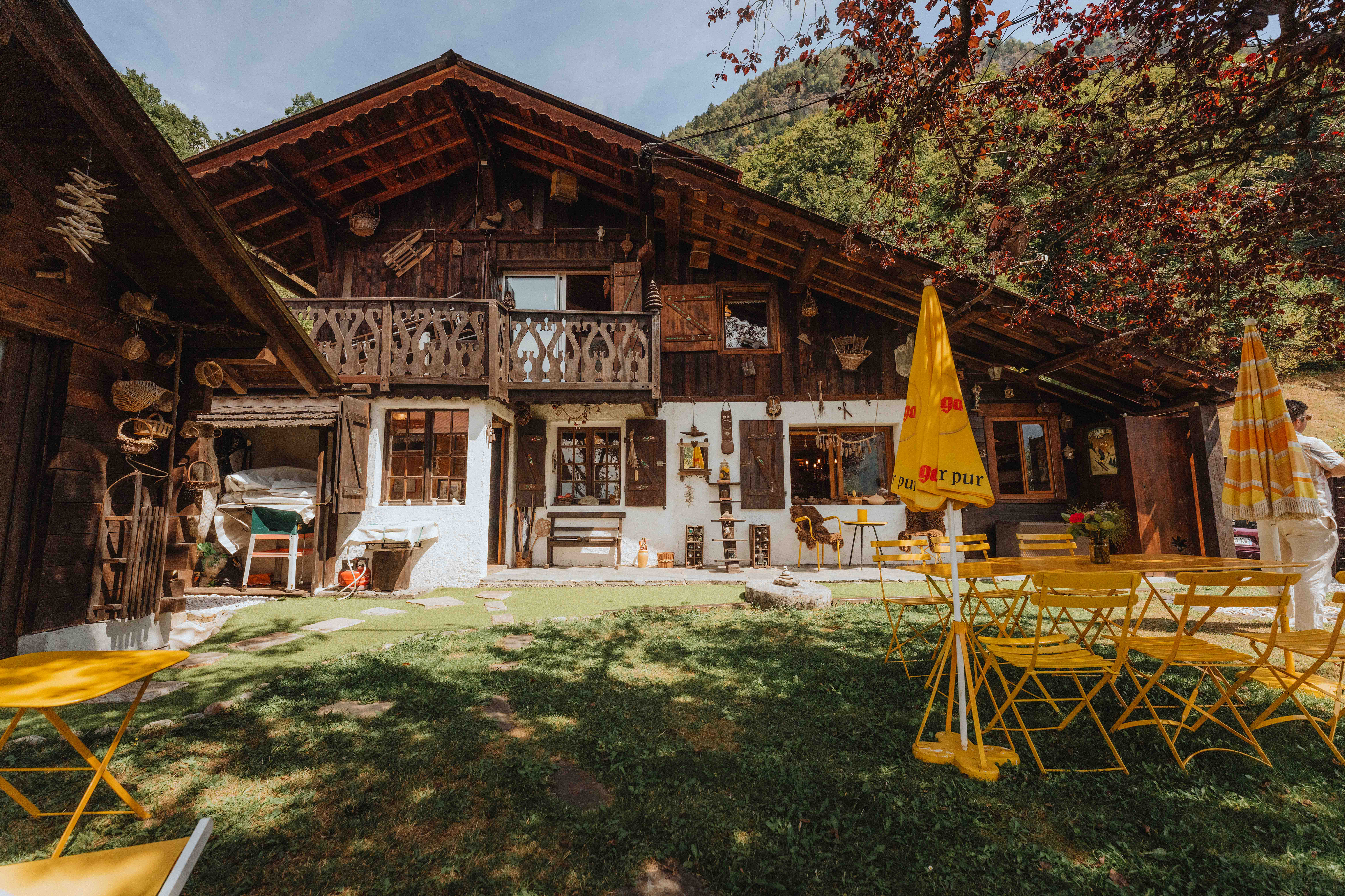 Charming chalet in the hills above Servoz