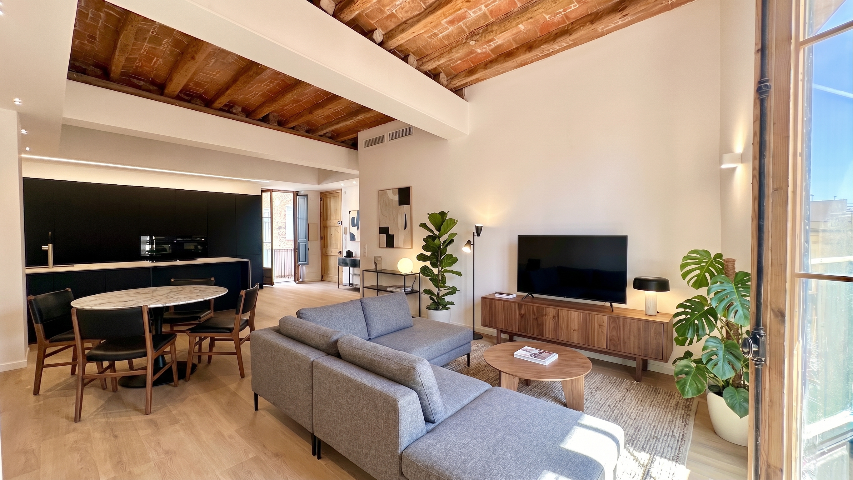 Spektakuläre Luxuswohnung im Zentrum von Reus [KI-modifiziert]
