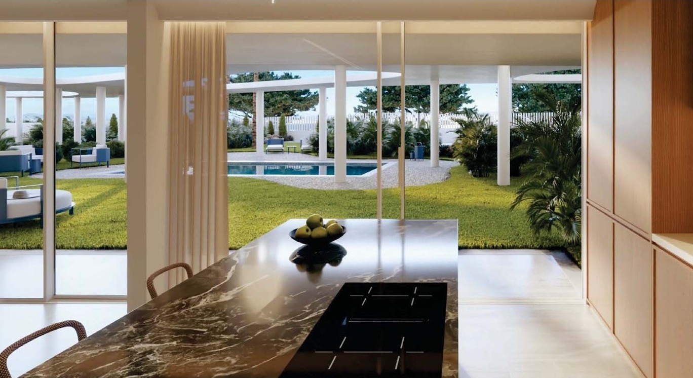 Garden maisonette with private pool near the sea in Elliniko