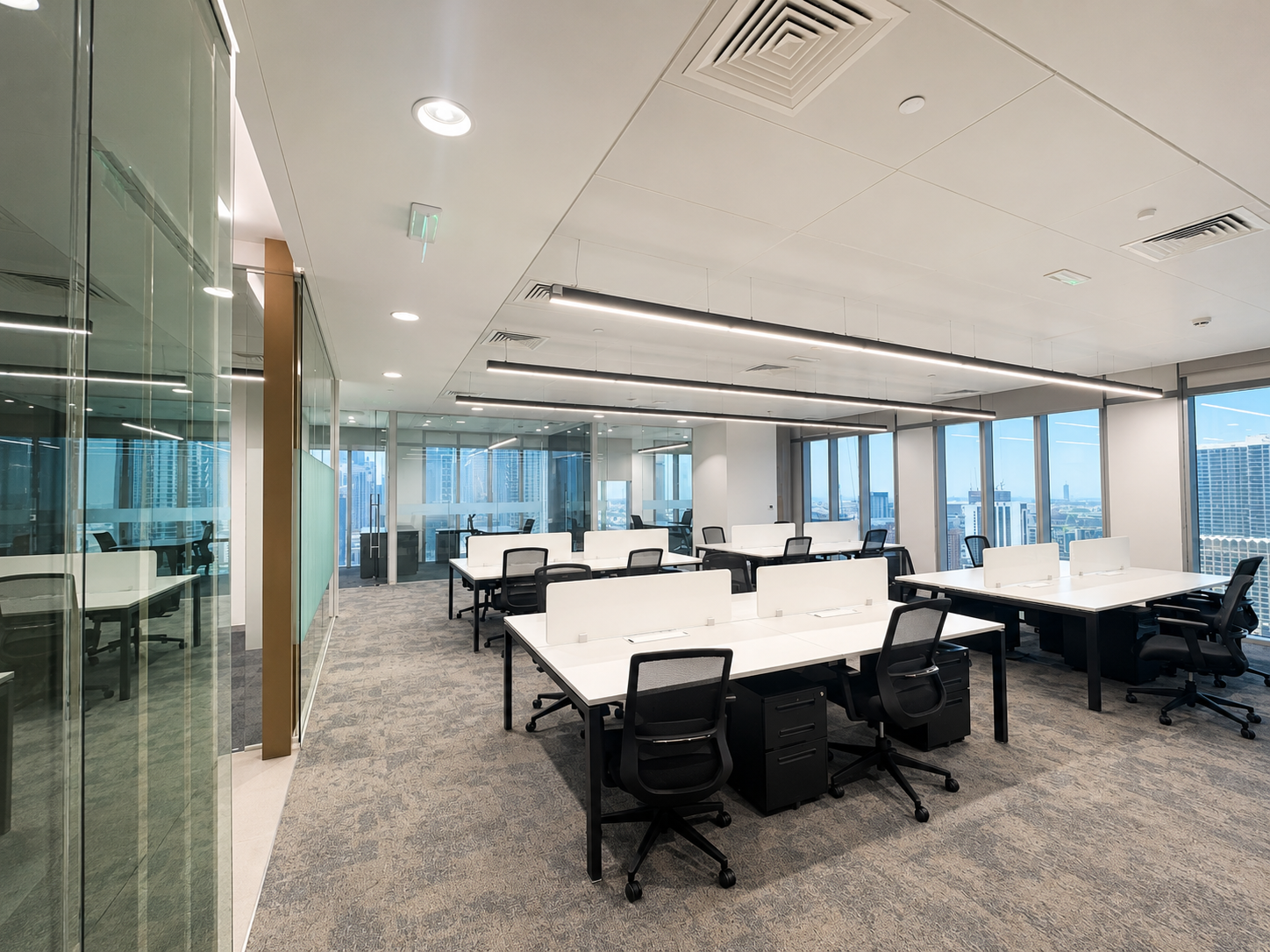 Premium Fitted Workspace | Stunning Views